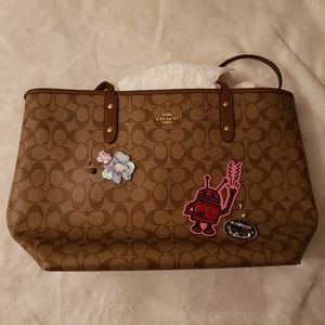 NWT Keith Haring Coach Tote